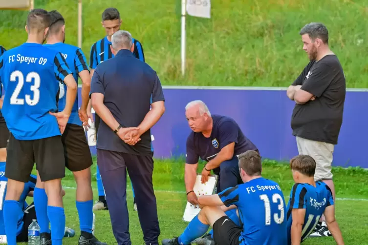 Braucht einen guten Plan: Jürgen Grimm, Trainer des FC Speyer 09.