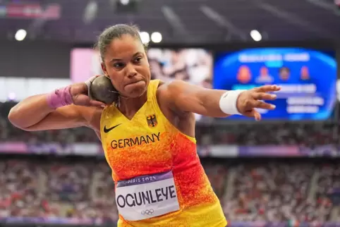 Aus Schwegenheim auf den Olymp: Yemisi Ogunleye.