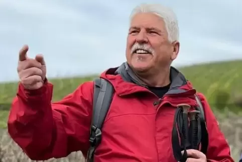 Organisiert Wanderungen im Pfälzerwald: Peter Kolesow.