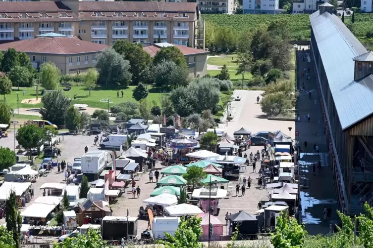 Mehr als 30 Stände waren in diesem Jahr beim Streetfood-Festival dabei. 