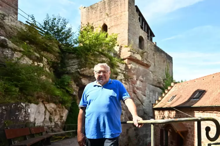 Wendlin Kuhn liegt die Burg am Herzen. 