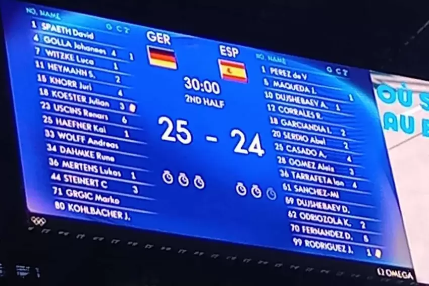 »Was für ein Spiel! Einfach nur GEIL!«, lautet der Kommentar von Michael Kraus zum Sieg der deutschen Handballer im Halbfinale g