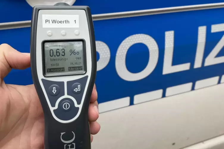 Bei Polizeikontrollen gehören Alkotests dazu. 