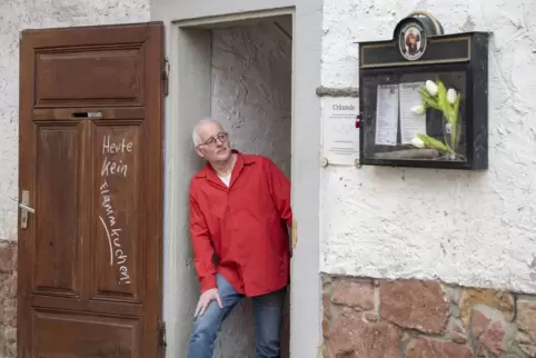 Auch in seinem kleinen Musikantebuckl will Alfons Getto wieder Kultur anbieten.