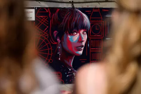 Neues Wandportät von Taylor Swift in London enthüllt