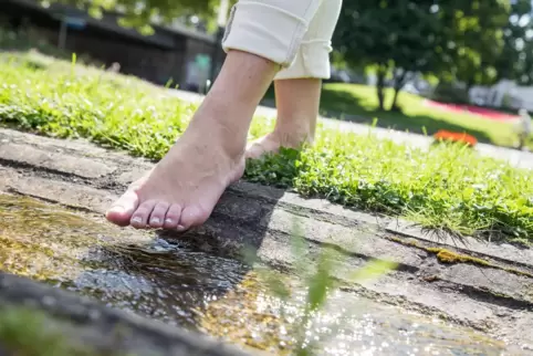 Ohne Schuhe zu gehen, gilt als gesund. Auf jeden Fall ist es außerhalb der eigenen vier Wände ein Erlebnis.