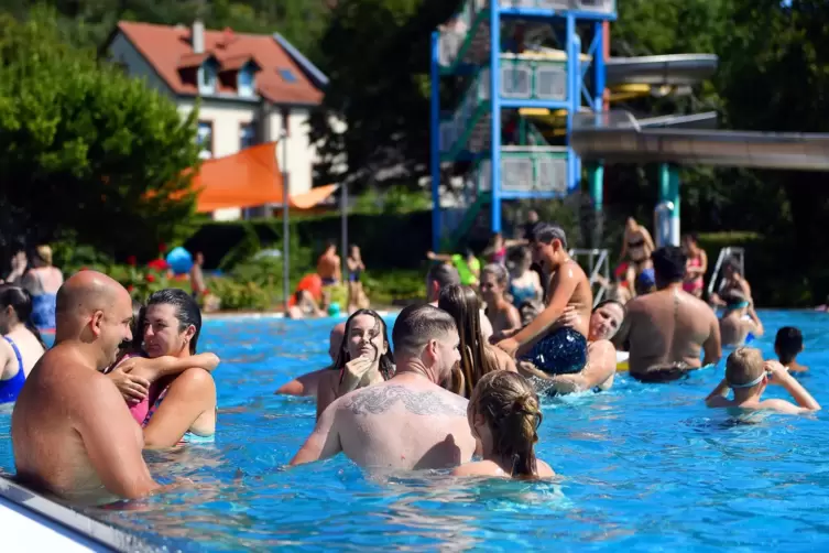 Zieht das ganze Jahr über Gäste an: das Stadionbad.