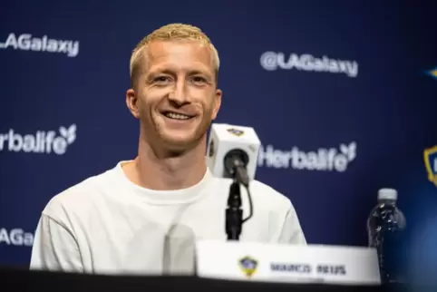 Pressekonferenz Marco Reus in Los Angeles