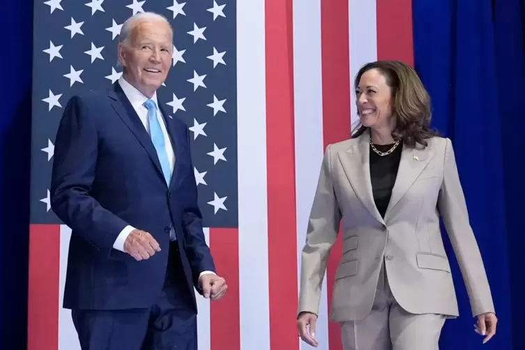 Der Wechsel von Joe Biden zu Kamala Harris stellt die Organisatoren des Parteitags vor einige Herausforderungen. Schließlich sol