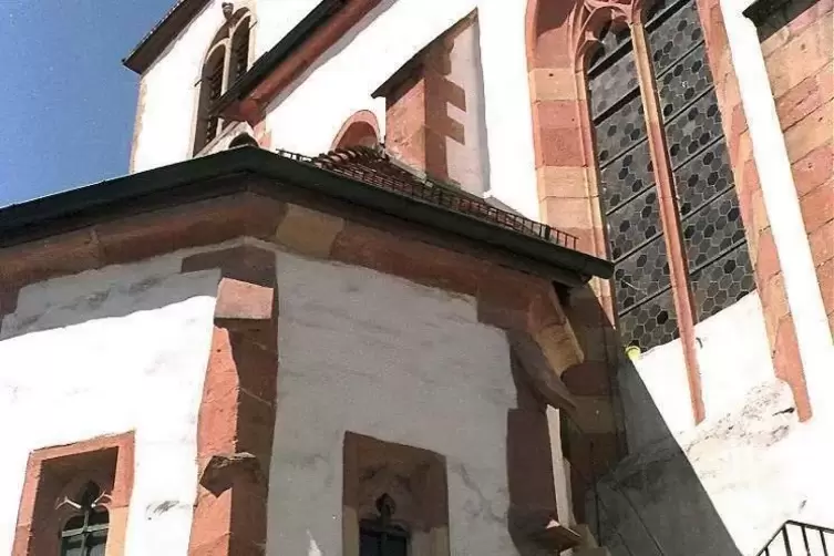  St. Georg in Wachenheim ist eine Simultankirche.