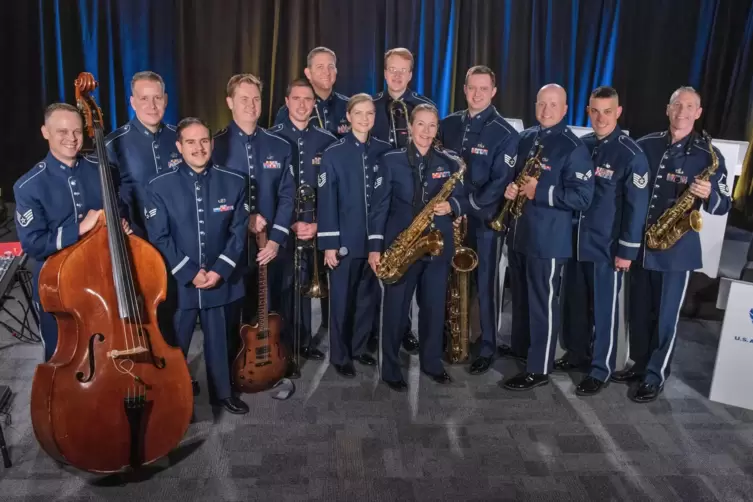 Die Bigband The Ambassadors der US Airforce in Europe gastiert am Sonntag in Kirchheimbolanden. 