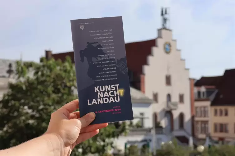  Save the date: Am 6. September findet die 3. KUNST.NACH(T).LANDAU statt. 