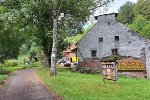 An diesem Wirtschaftsweg bei der Hilster Mühle stand früher schon eine Schranke. 