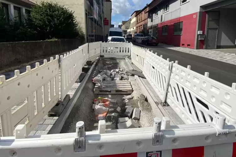 Was hat es mit diesen umzäunten Lücken an der Hauptstraße auf sich? Werden hier nach dem Ausbau Bäume nachgepflanzt?, wollte ein