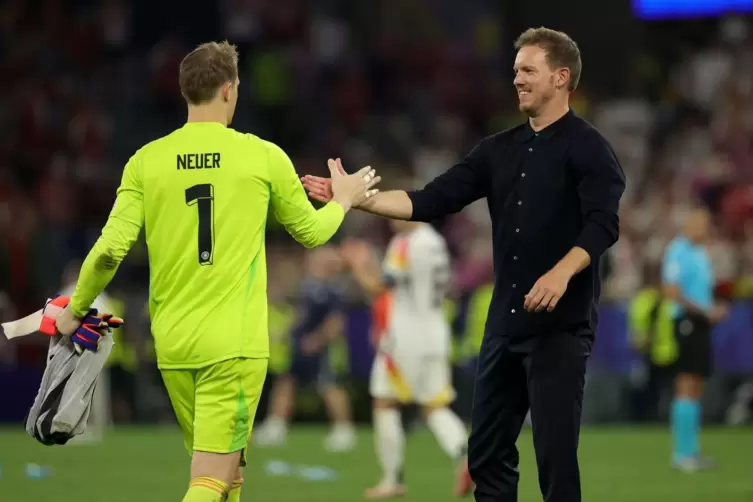 Manuel Neuer und Julian Nagelsmann