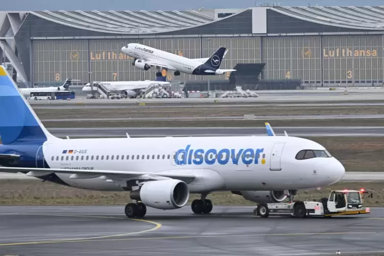 Passagierflugzeug der Discover Airlines