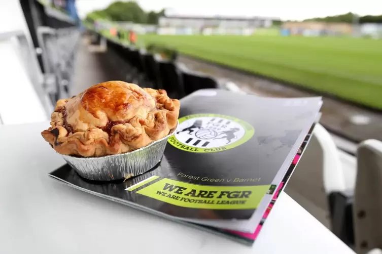 Vorreiter: die Forest Green Rovers in England mit einem rein veganen Speisenangebot. 