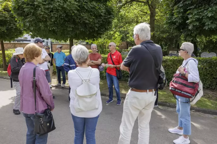 Einige Teilnehmer der Sommertour. 