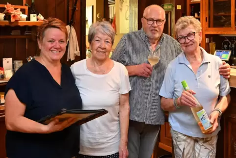 Das Team des Klosterstübchens (von links): Martina Weber, Marlen und Wolfgang Frobin und Eva Bach.