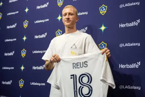 Vorstellung Marco Reus bei neuem Team Los Angeles Galaxy