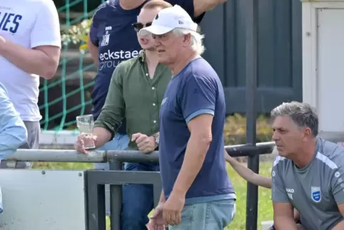 Vom zweiten ins erste Glied: Volker Klein (rechts) mit Trainer Uwe Rapolder.