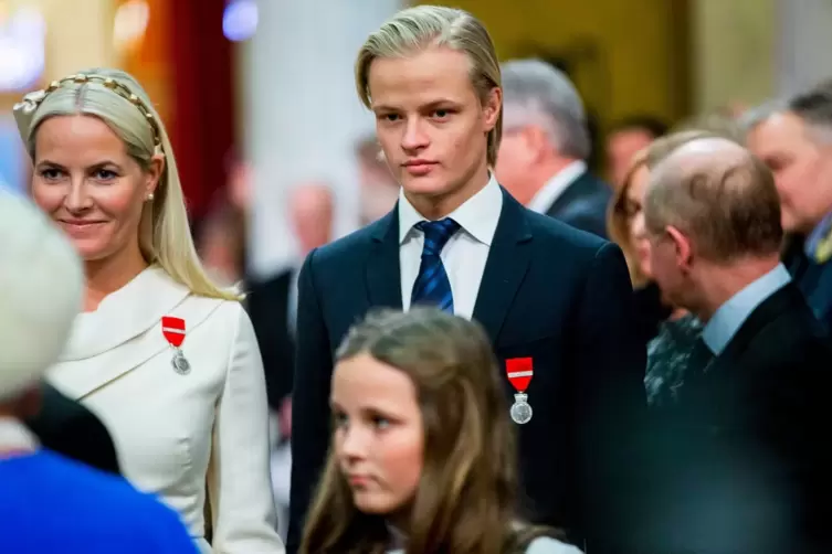 Mette-Marit und ihr Sohn Marius Borg Høiby