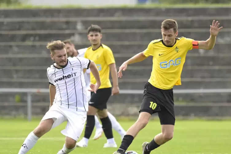 Den Sieg in der Tasche: Das Bezirksligaspiel gegen den BSC Oppau am vergangenen Samstag gewann der ASV Fußgönheim mit 6:0 souver