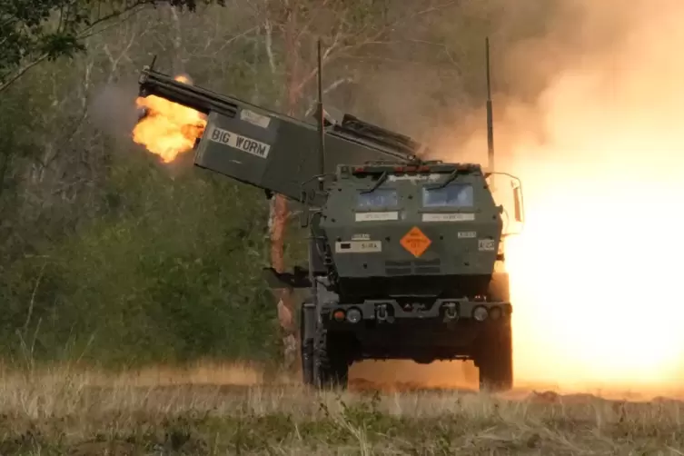 US-Mehrfachraketenwerfer vom Typ Himars