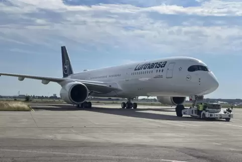 Die neue "Ludwigshafen" ist seit Januar 2024 im Dienst und hat ihren Heimatflughafen in München 