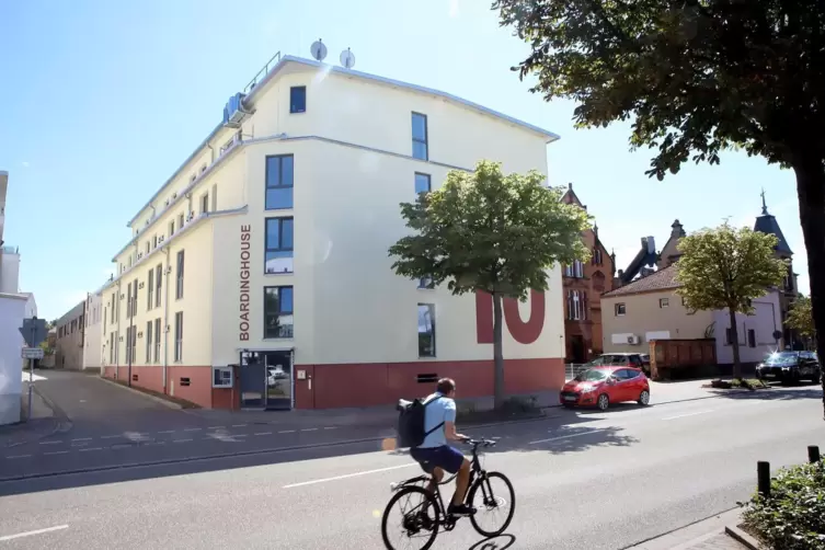 Hat bisher 110 Betten: Boardinghaus in der Industriestraße. 