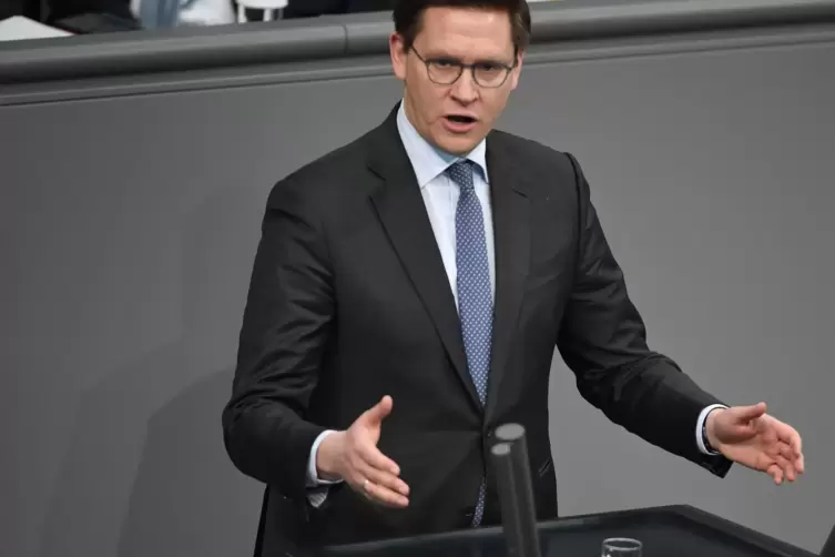 Johannes Steiniger im Bundestag