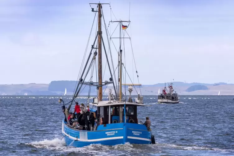 Fischkutter auf der Ostsee