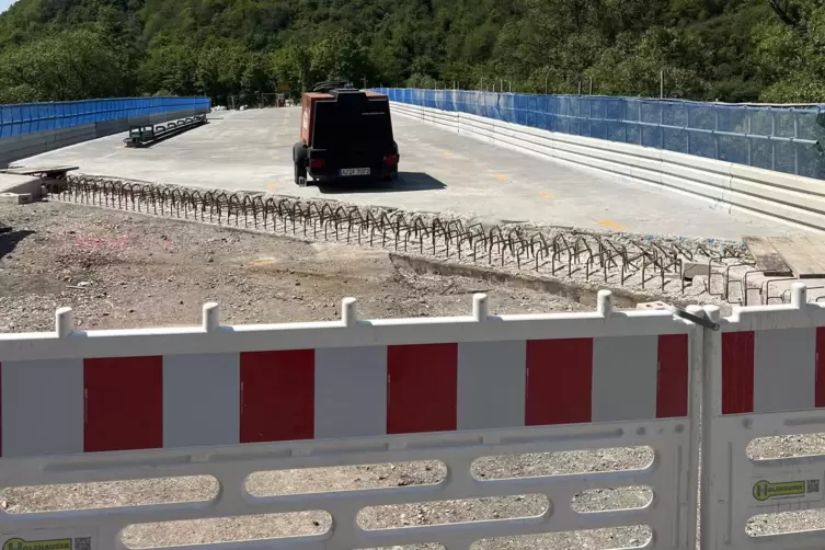 Rund ein halbes Jahr lang wurde die Brücke saniert.