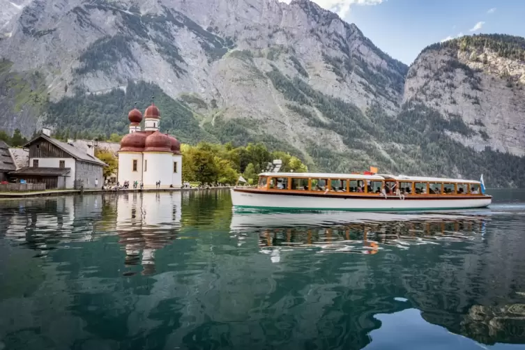 Boot am Königssee