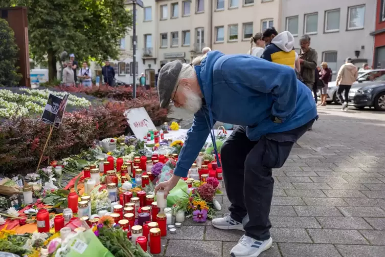 Nach der Messerattacke auf dem Solinger Stadtfest