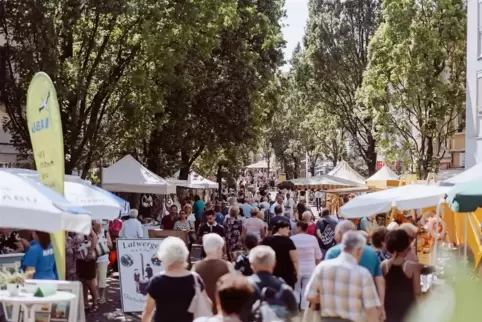 Anziehungspunkt Innenstadt: Zwei Märkte sorgen am Wochenende für Leben und Genuss.