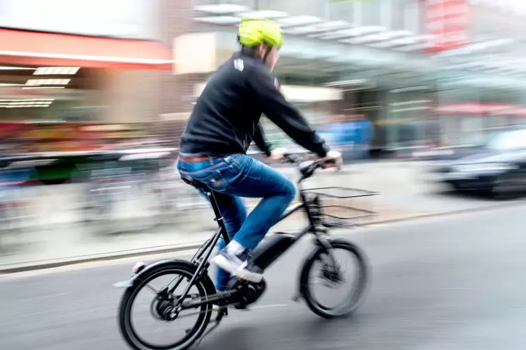 E-Bike im Verkehr