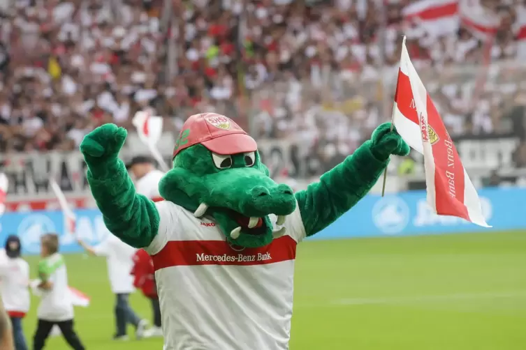 Ob „Fritzle“, das drollige Maskottchen des VfB, durch die Japan-Reise im Sommer wie der gesamte Klub außerhalb des Schwabenlands