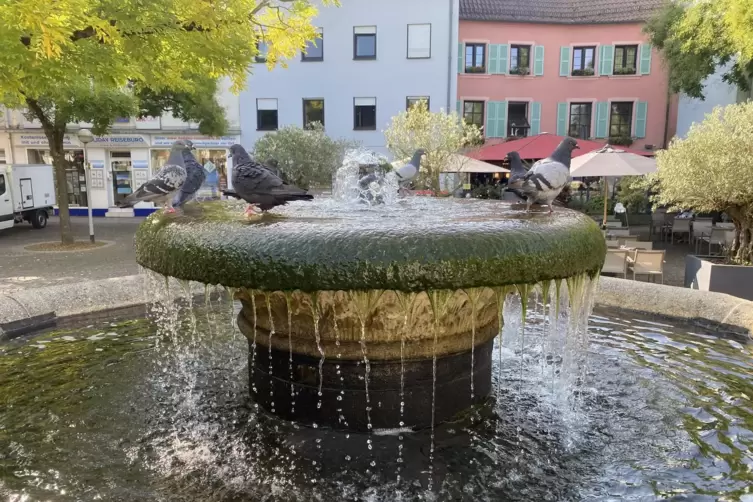 Der König-Ludwig-Brunnen wurde vor 110 Jahren von Fritz Gugenheim gestiftet.