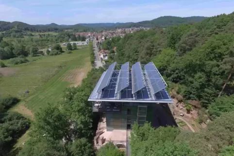 Geschlossen: das Biosphärenhaus. 