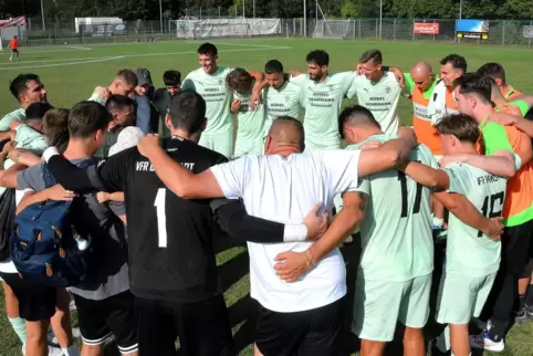 Ersatzgeschwächt: Der VfR Grünstadt spielt am Wochenende gegen die TSG Jockgrim.