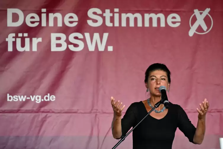 Thüringen Wahlkampf BSW