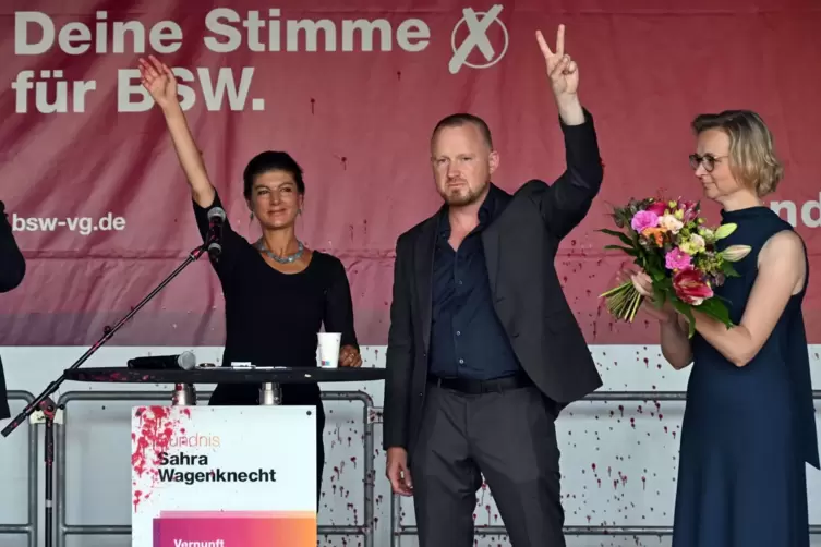 Thüringen Wahlkampf BSW