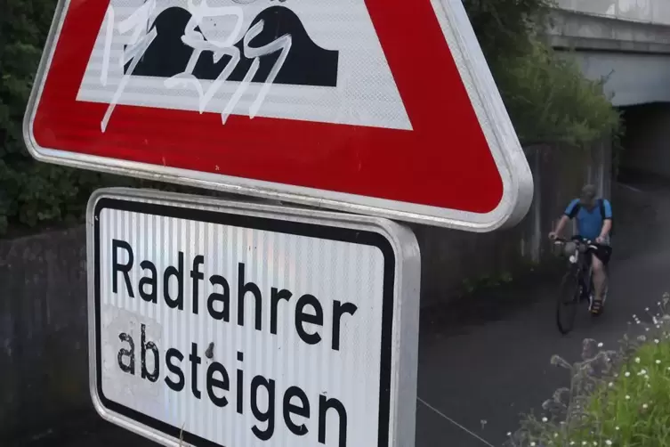 Radfahrer haben es im Kreis Germersheim nicht überall leicht.