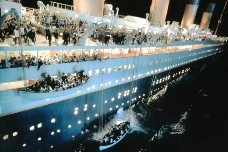 Der Stoff, aus dem Hollywood Filme macht: der Untergang der Titanic 1912.