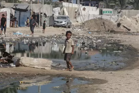 Polio-Gefahr im Gazastreifen