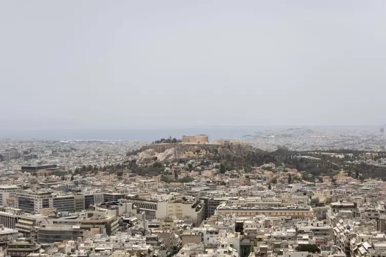 Blick auf Athen