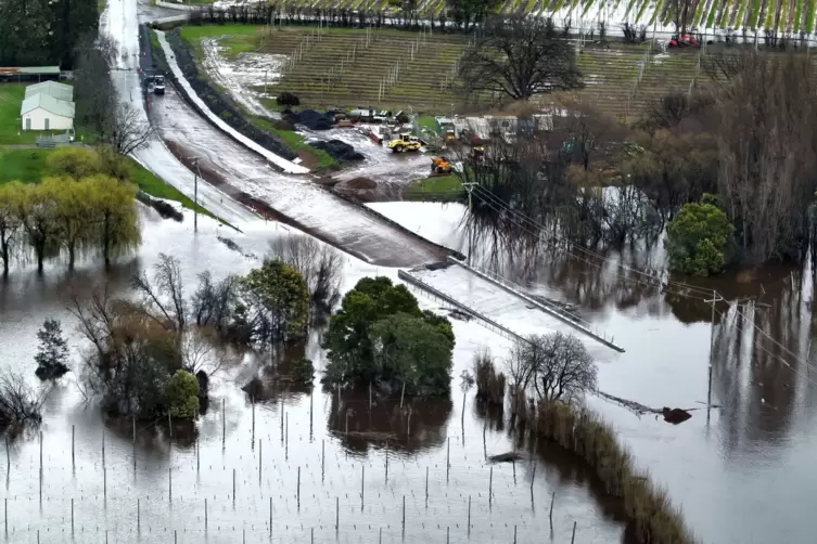 Australien Unwetter - Tasmanien