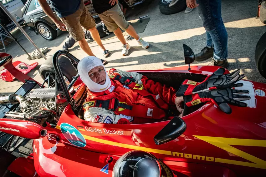 Günter Becker aus Neustadt war mit seinem Formel-3-Reynard nach Zweibrücken gekommen.