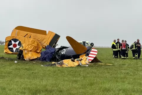 Absturz bei Nettersheim: Das Flugzeug war auf dem Weg nach Speyer. 